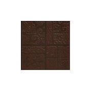 Клинкерная плитка Каир 4Д коричневый рельеф 29,8х29,8 (1,33м2/66,5м2/50уп)                                                                                                                              