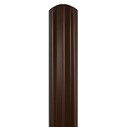 Штакетник М-образный фигурный 1500мм RAL 8017 (шоколадно-коричневый)                                                                                                                                    