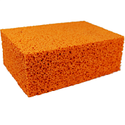 Губка для замазывания керам. плитки вискозная оранж. 160х110х60 (670-200)                                                                                                                               