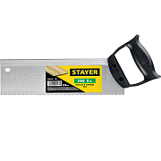 Ножовка для стусла с обушком(пила) STAYER Fine 300мм, 8 TPI, точный рез (1536-30_z01)                                                                                                                   
