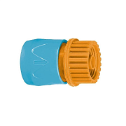 Соединитель быстросъемный, для шланга пластиковый, внутренняя резьба, 3/4" (64-2-021)                                                                                                                   