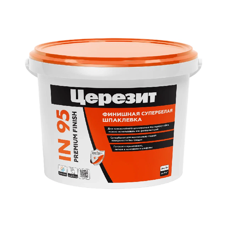 Шпаклевка готовая полимерная Ceresit IN95  5кг                                                                                                                                                          