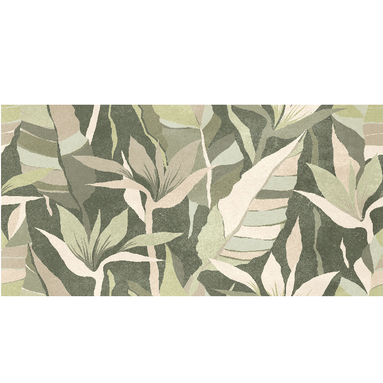 GT245VG Настенная плита Dominica_GT Зелен. 30x60 тропики                                                                                                                                                