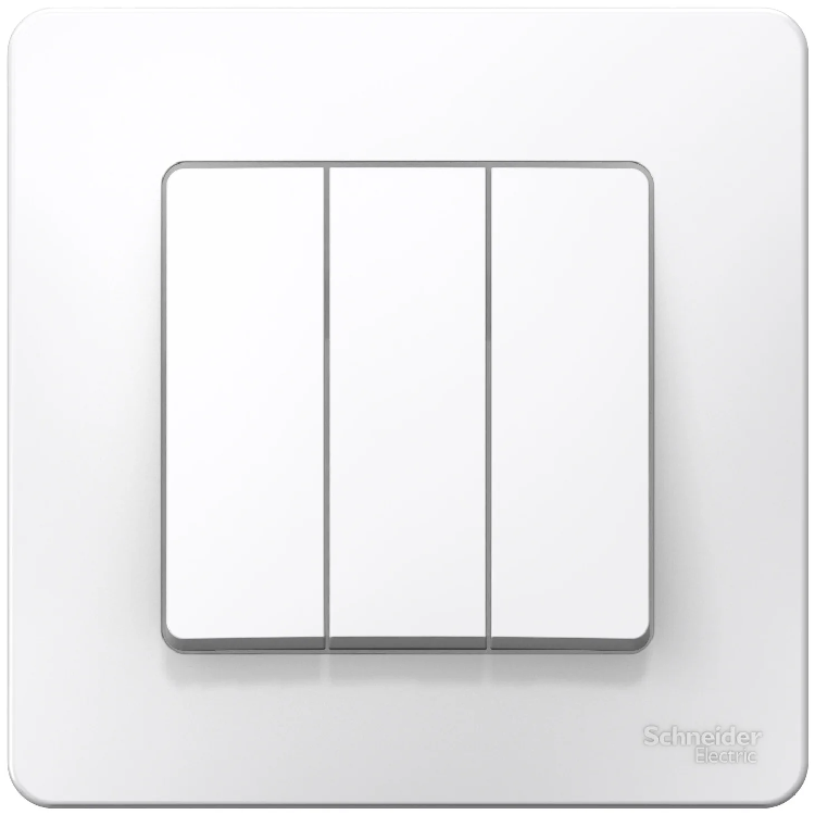 Выключатель 3-кл. СП Blanka 10А IP20 250В бел. BLNVS100501                                                                                                                                              