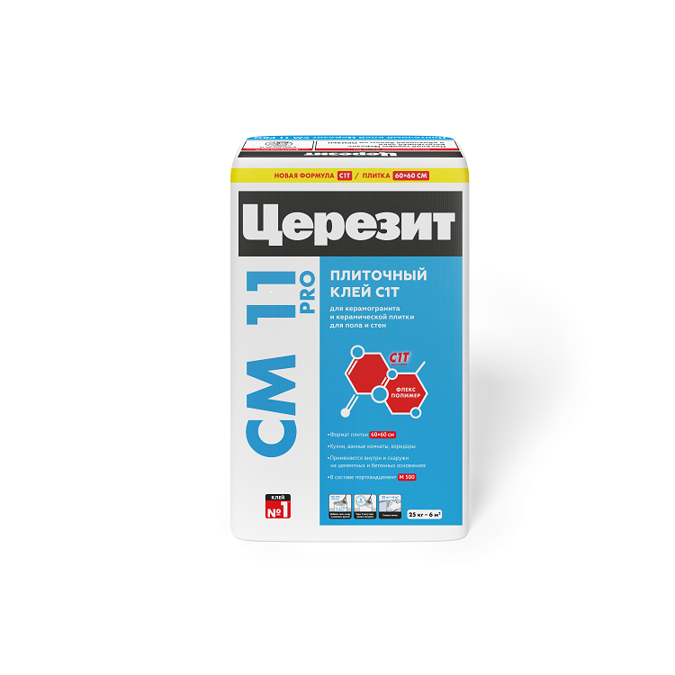 Клей для плитки СМ11 PRO 25кг "CERESIT"                                                                                                                                                                 