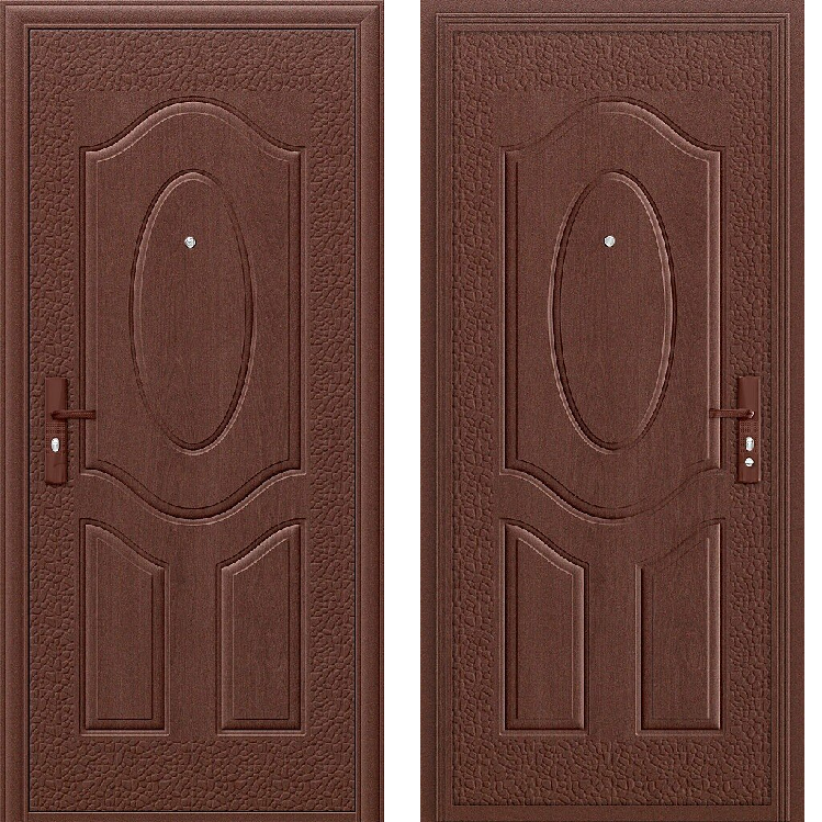 Дверь ДМ Е40М-1-40 205*86 Правая (110 гр.) (032-0027)                                                                                                                                                   