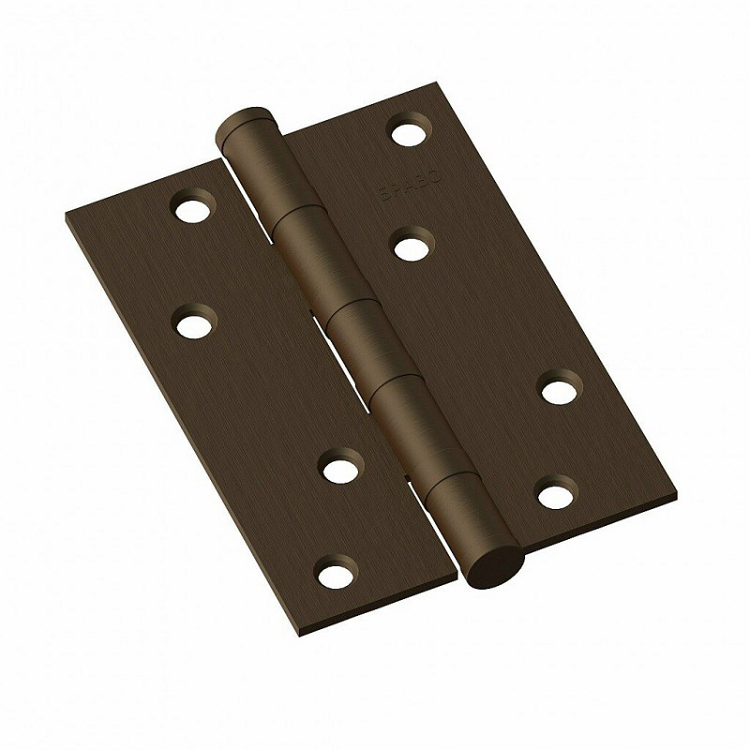 Петля врезная стальная Bravo HS-7-4BB 100*70*2,5 ABB Античная МатБронза (055-0177)                                                                                                                      