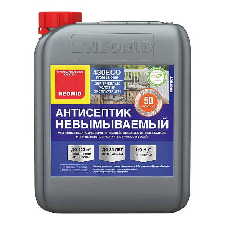 Антисептик-консервант невымываемый Neomid 430 Eco конц. 5 кг                                                                                                                                            