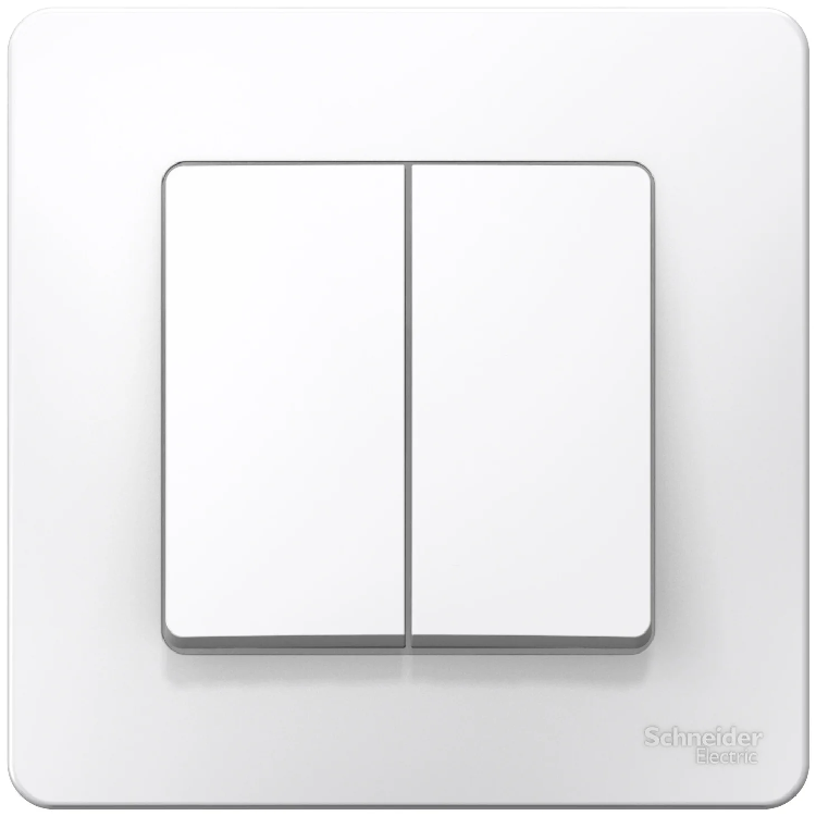 Выключатель 2-кл. СП Blanka 6А IP20 250В бел. BLNVS006501                                                                                                                                               