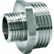 Ниппель переходной 1/2"х1 1/4" никел                                                                                                                                                                    
