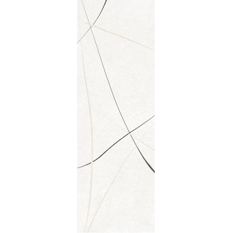 Плитка настенная Флокк 7С белый 30х90 (1,35м2/48,6м2)                                                                                                                                                   