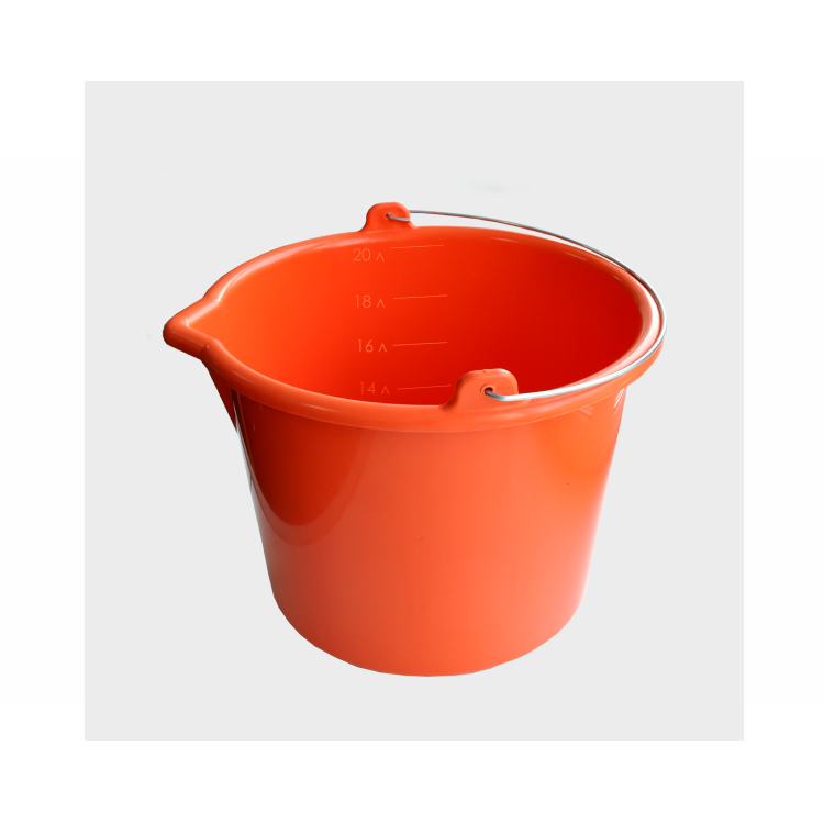 Ведро ударопрочное штукатурно-малярное 20л  DECOR.серия PROFI  (533-020)                                                                                                                                
