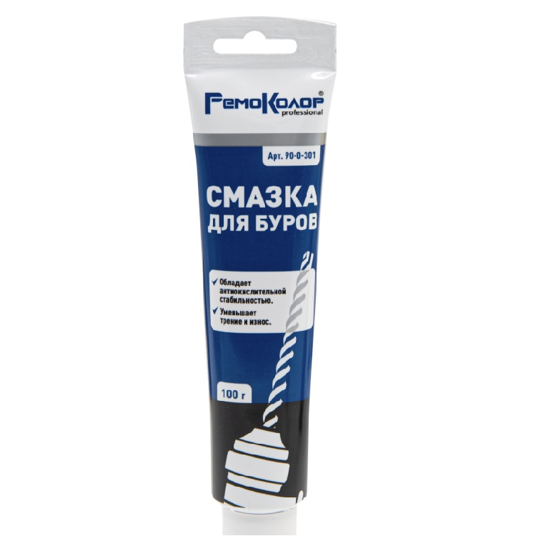 Смазка для буров 100 г, туба РемоКолор 90-0-301                                                                                                                                                         