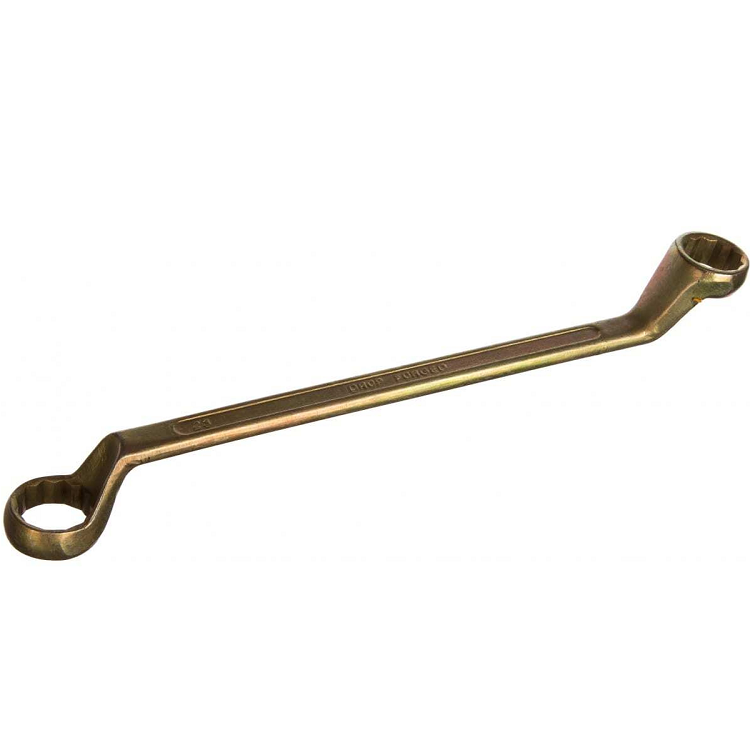 Накидной гаечный ключ изогнутый 21х23мм STAYER (27130-21-23)                                                                                                                                            