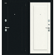 Дверь ДС Bravo R-2 Сити Kale (104/Б28) Riviera Ice MG/Букле черное 205*86 Левая                                                                                                                         