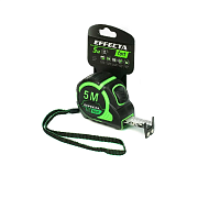 Рулетка  "Effecta Fort" магнит, автостоп, лента -2 стор шкала-нейлон 5м/25мм (581525)                                                                                                                   