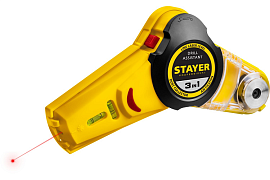 Уровень STAYER Drill Assistant с приспособлением для сверления, 7м, точн.+/-1,5мм/м (34987)                                                                                                             