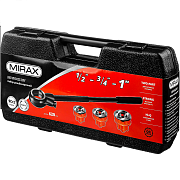 Набор клуппов MIRAX №3 с трещеткой (28240-Н3)                                                                                                                                                           