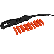 Шпатель DECOR для силиконов и герметиков, со со сменными адаптерами (113-400)                                                                                                                           