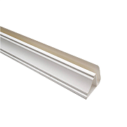 Плинтус потолочный для панелей 8мм 3,0м "Идеал Ламини", 001 Белый П8-Пп 001 БЕЛ                                                                                                                         