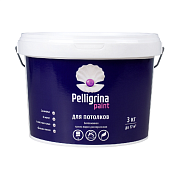 Краска акриловая для потолков белоснежная 3 кг PELLIGRINA PAINT                                                                                                                                         