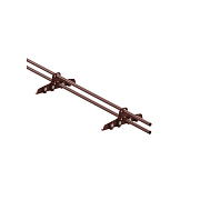 Снегозадержатель трубчатый 3м RAL 8017 VEGA LITE                                                                                                                                                        