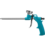 Пистолет СИБИН для монтажной пены, металлический  корпус (06867)                                                                                                                                        