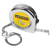 Рулетка-брелок STAYER MINI 1м/6мм (34140-1_z01)                                                                                                                                                         