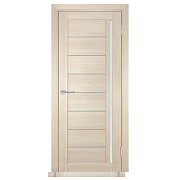 Дверь ТЕХНО 741 nanotex, капучино 800*2000 стекло белый сатинат                                                                                                                                         