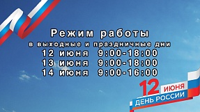 Режим работы в праздничные дни