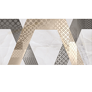 Декор Палермо D1 Геометрия 25х50 (8шт)                                                                                                                                                                  