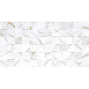 TP3660H Плитка настенная Дафнис Декор 30*60см белый 1,8м2                                                                                                                                               