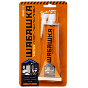 Герметик ШАБАШКА силиконовый санитарный белый 85мл                                                                                                                                                      