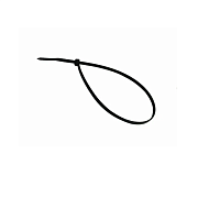 Хомут-стяжка 2,5х200 мм черный (100шт в уп) STARFIX                                                                                                                                                     