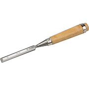 Стамеска-долото ЗУБР "ЭКСПЕРТ" с деревянной ручкой, хромованадиевая, 16мм (18096-16)                                                                                                                    