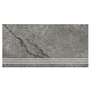 Ступень Киплинг темно-серый (6860-0075) 30х60 ( 5 шт.) керамогранит                                                                                                                                     
