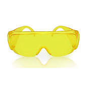 Очки защитные тип "Люцерна" (уп. 1/200 шт.) (желтые) ОЧК404                                                                                                                                             