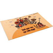 Коврик влаговпитывающий "Samba" 40*60 см "Твой дом",  "VORTEX"                                                                                                                                          