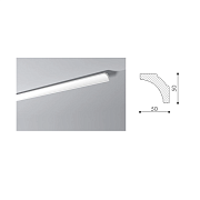 Плинтус потолочный NMC LX-65 50*50мм 2,0м                                                                                                                                                               