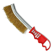 Щетка многофункциональная из стальной омедненной проволоки, Политех 2120007                                                                                                                             