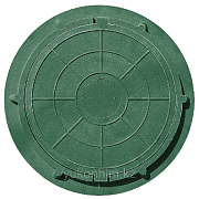 Люк полимерный композитный лёгкий зелёный 750х585х60 1,5т                                                                                                                                               