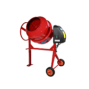 Бетоносмеситель 700 Вт,  180, 220В, геом. объем 180 л, чугунный венец, Tsunami                                                                                                                          