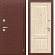 Дверь ДС Optim Тайга-7 Бежевый клен/Антик медный 205*86 Пр. (033-2314)                                                                                                                                  